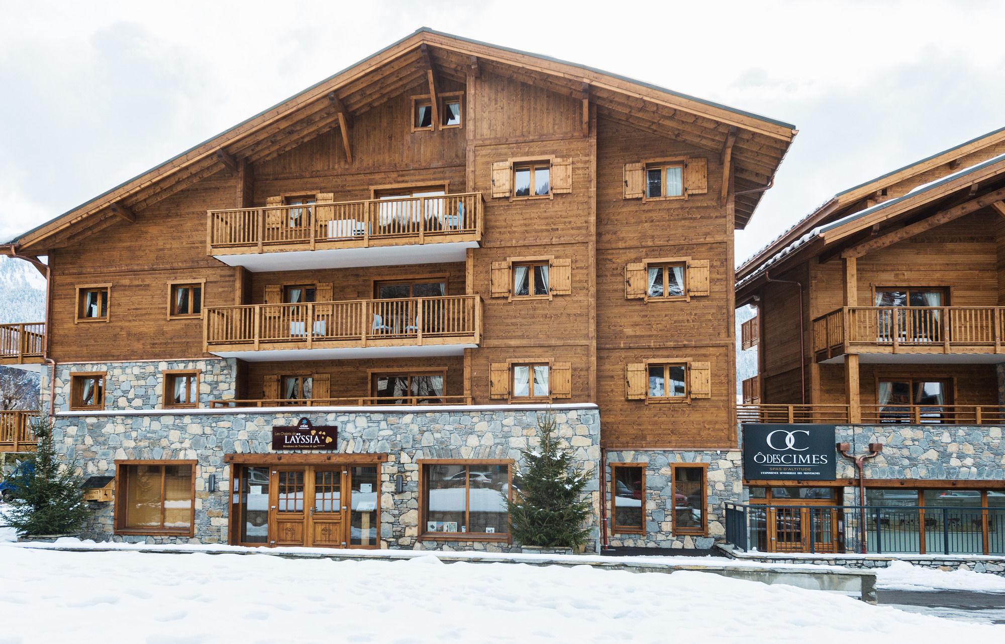 Cgh Residence Boutique Les Chalets De Layssia サモエンヌ エクステリア 写真